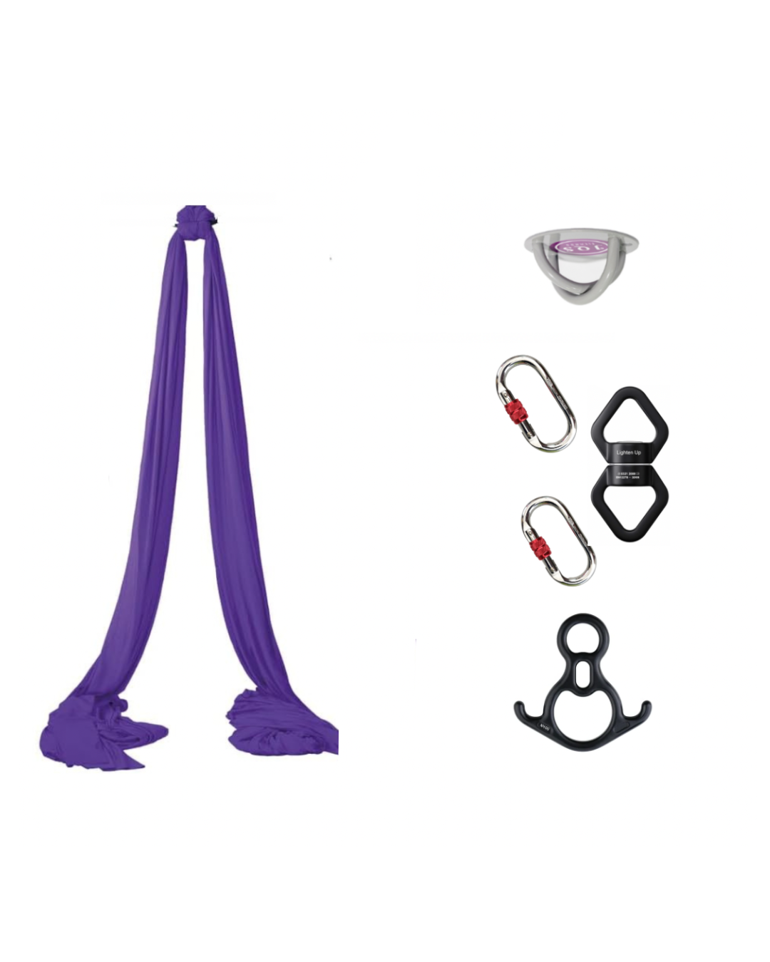 Tela acrobatica Con Kit Pro